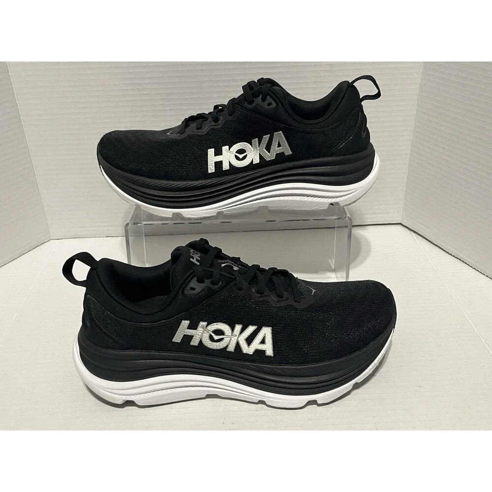 Hoka One One Gaviota 5 Shoes Women’s Size 10B Black Running Max Cushion Sneakers
